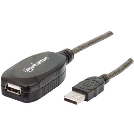Manhattan Hi-Speed Usb Type A M/F Active Extension Cable, 33FT