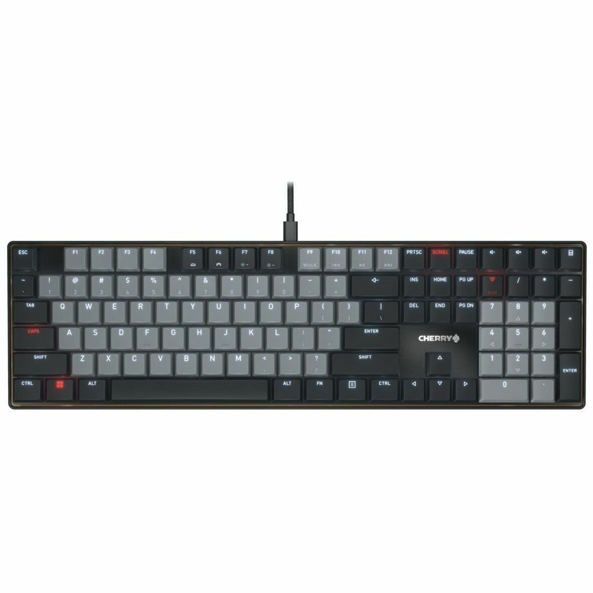 CHERRY KC 500 MX LP Mechanical Low-profile Full Size Keyboard in a Slim Design