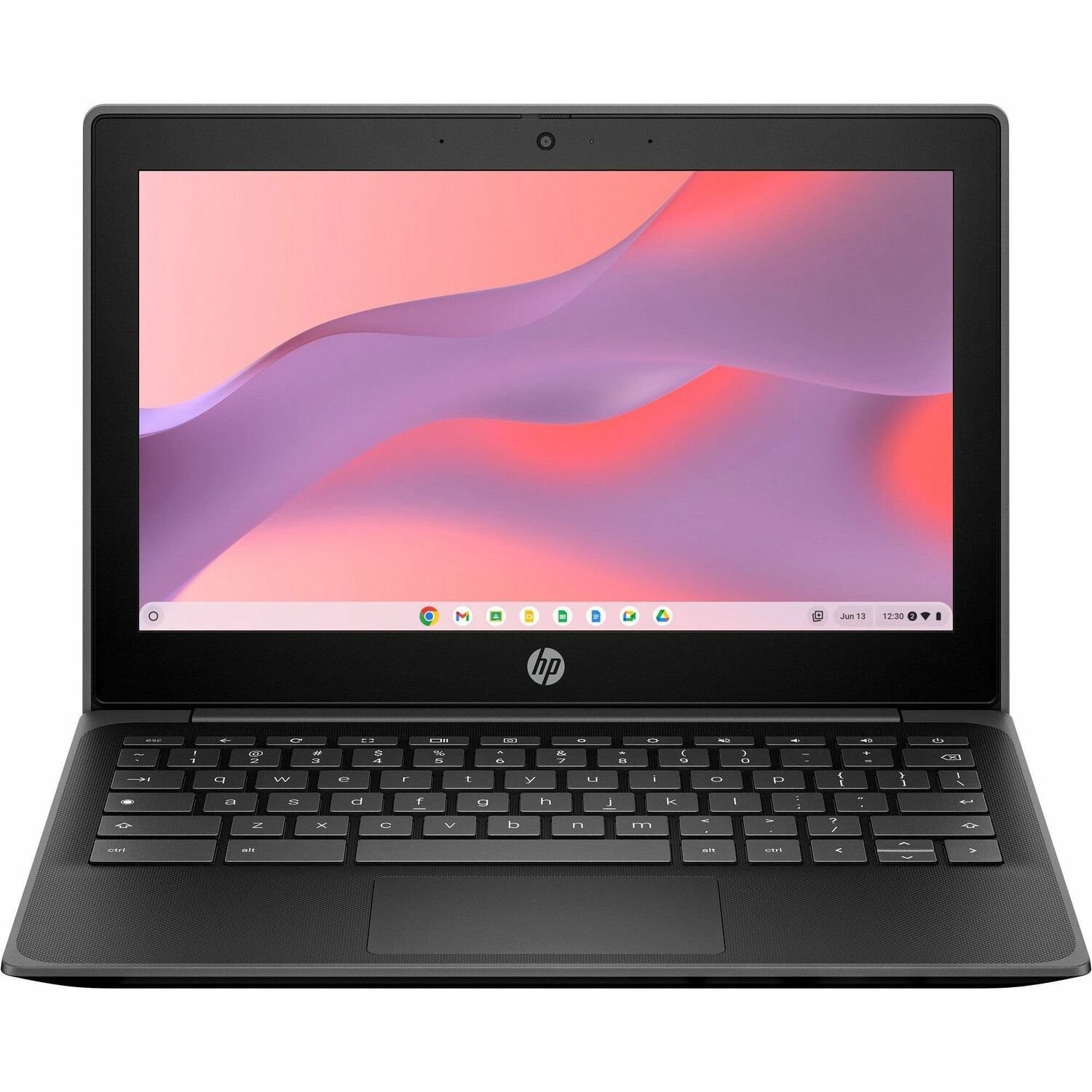 HP Fortis G11 11.6" Touchscreen Chromebook - HD - Intel N-Series N200 - 8 GB - 64 GB Flash Memory - Jack Black