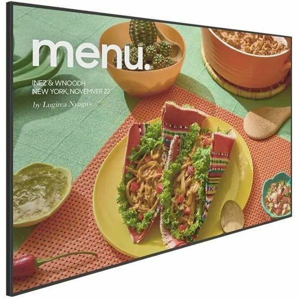 Samsung Premium QB65C 64.5" LCD Digital Signage Display - 24 Hours/7 Days Operation