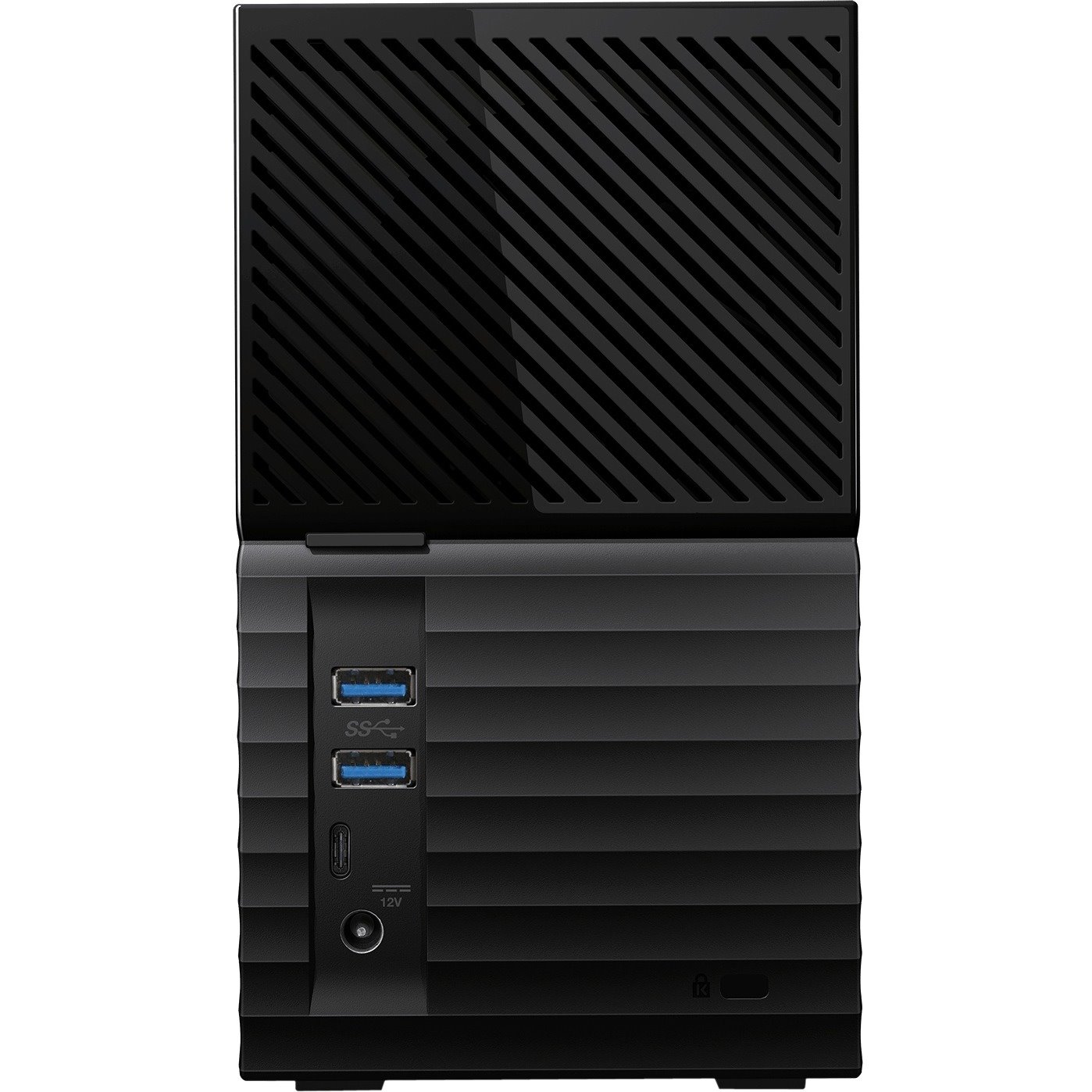 WD My Book Duo WDBFBE0280JBK-AESN 2 x Total Bays DAS Storage System - 28 TB HDD Desktop