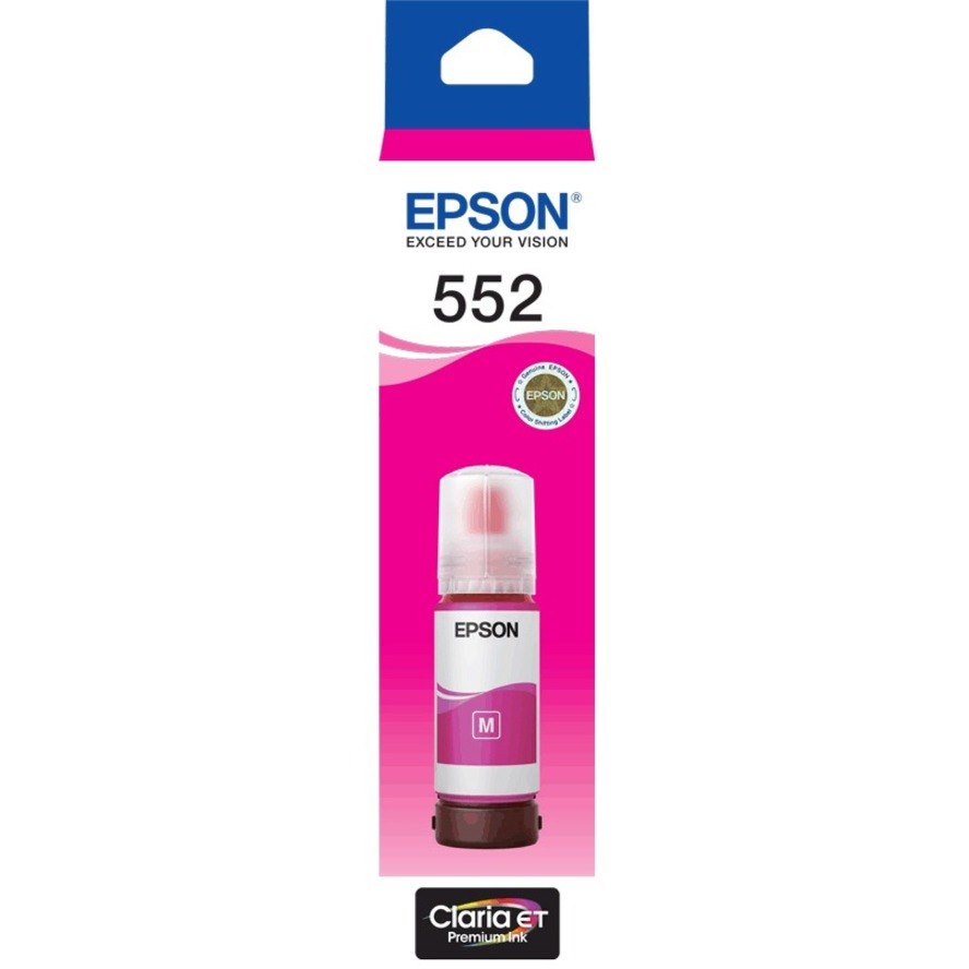 Epson EcoTank T552 Refill Ink Bottle - Magenta - Inkjet