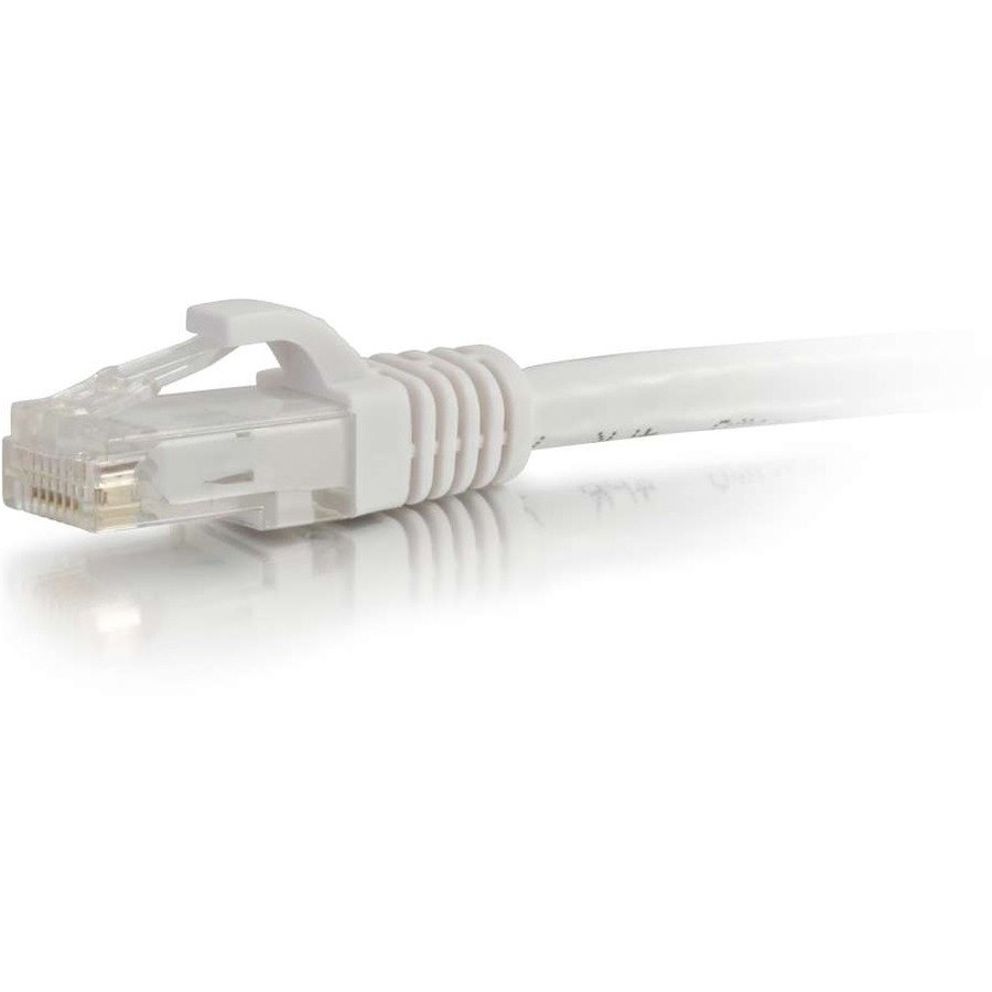 Cables To Go C2G Cat6 550MHz Snagless Patch Cable White 125FT