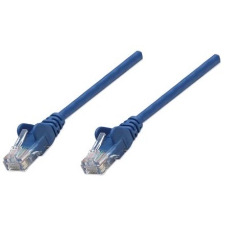 Intellinet Cat6 Utp Snagless Patch Cable, Blue, 1.5FT