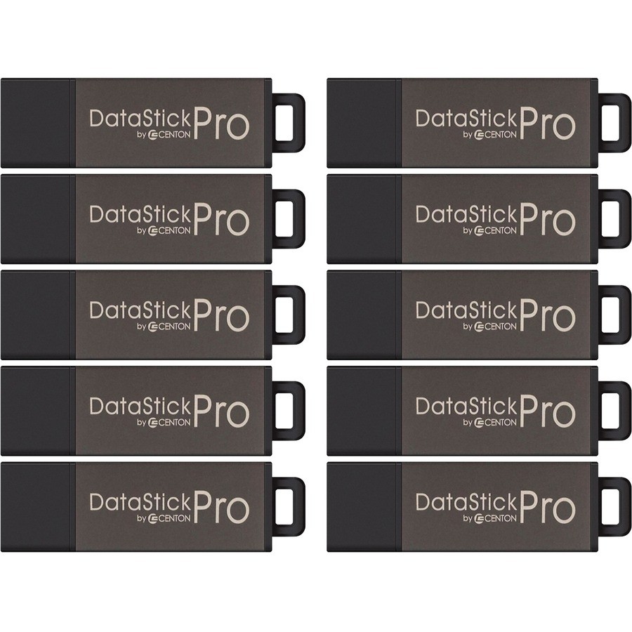 Centon 2GB DataStick Pro USB 2.0 Flash Drive - 10 Pack