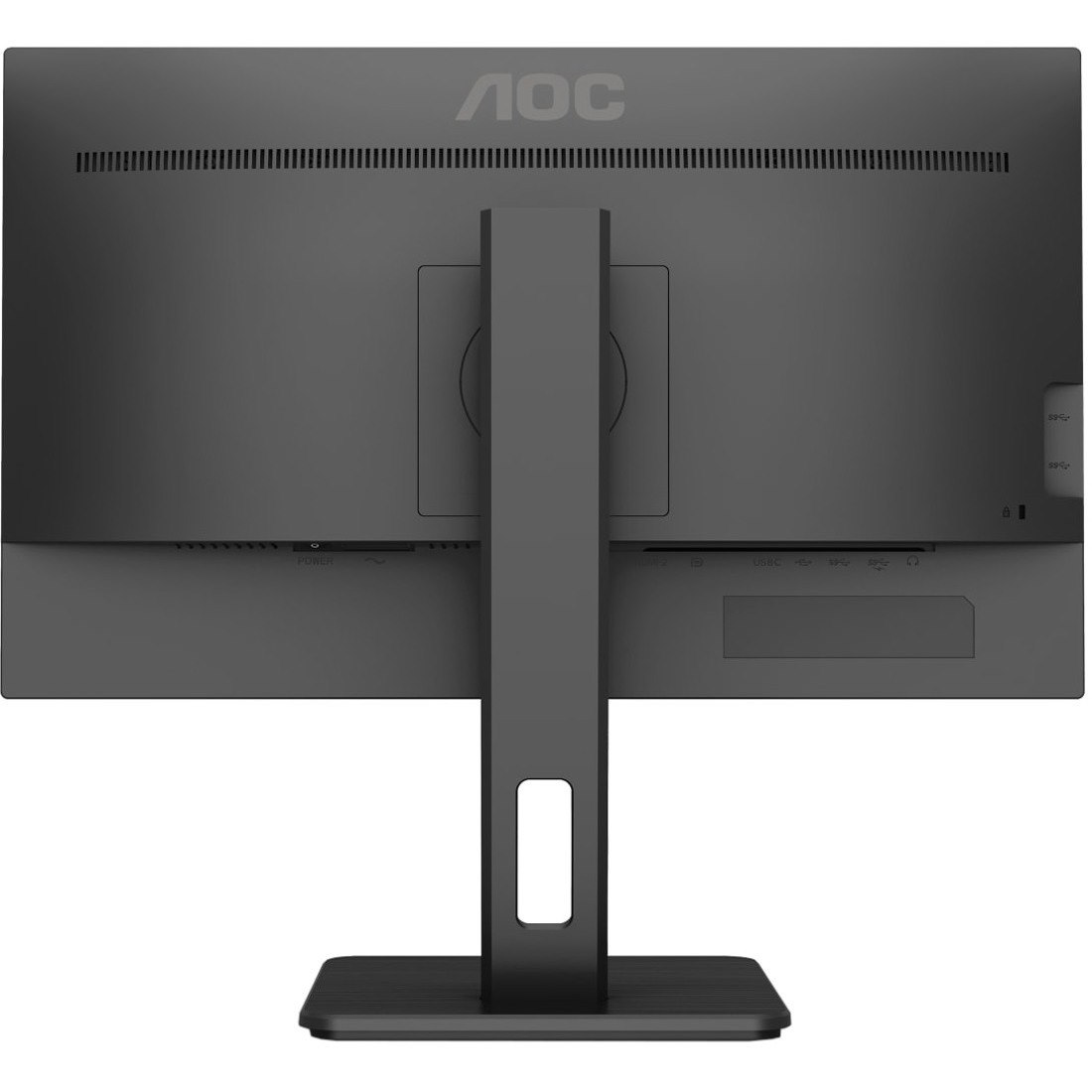 AOC 24P2Q 23.8" Full HD LCD Monitor - 16:9 - Black