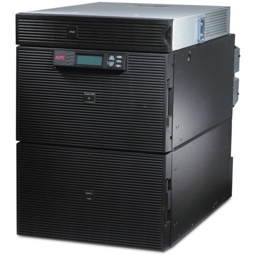 APC Smart-UPS RT 15kVA, 208V, LCD, rackmount, 14U, 12x 5-20R & 4x L6-20R & 1x L6-30R NEMA outlets, w/transfo 208V to 120V