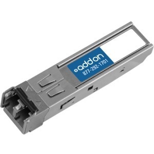 AddOn Cisco&reg; GLC-LX-SM-RGD Compatible 1000Base-LX SFP Transceiver (SMF, 1310nm, 10km, LC, -40 to 85C)