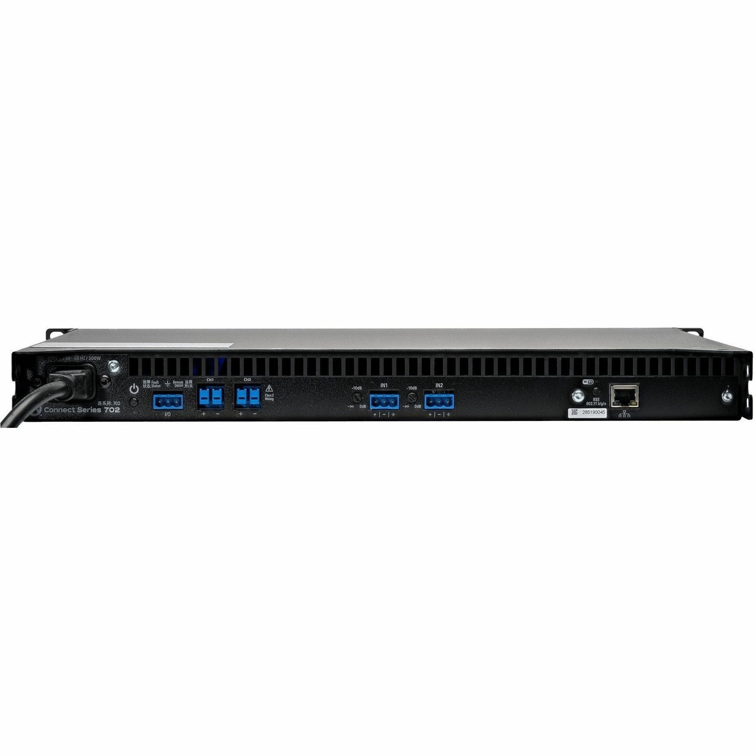 LEA Professional Connect CONNECT 702-G Amplifier - 1400 W RMS - 2 Channel