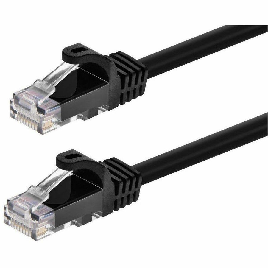 Monoprice Flexboot Cat5e 24Awg Cable_ 10FT Black