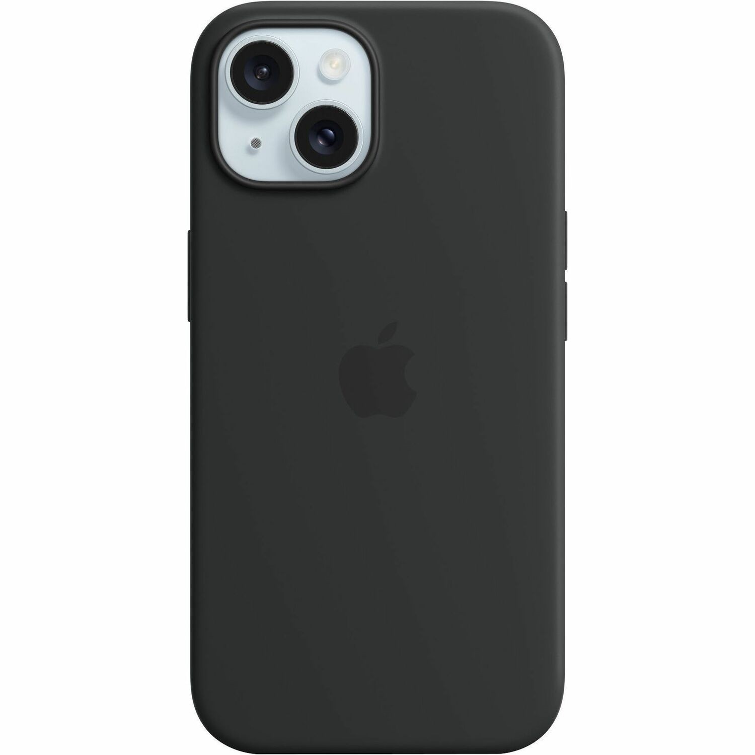 Apple iPhone 15 Silicone Case with MagSafe - Black