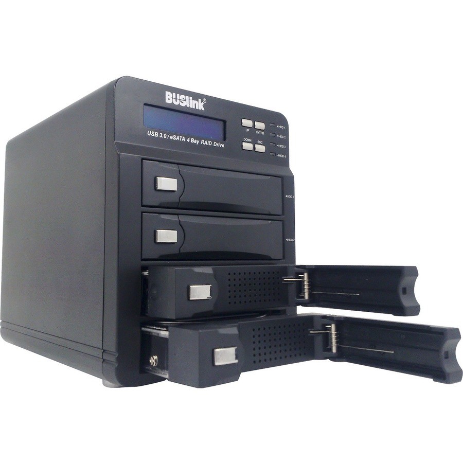 Buslink USB 3.0 eSATA 4-bay RAID Hard Drive
