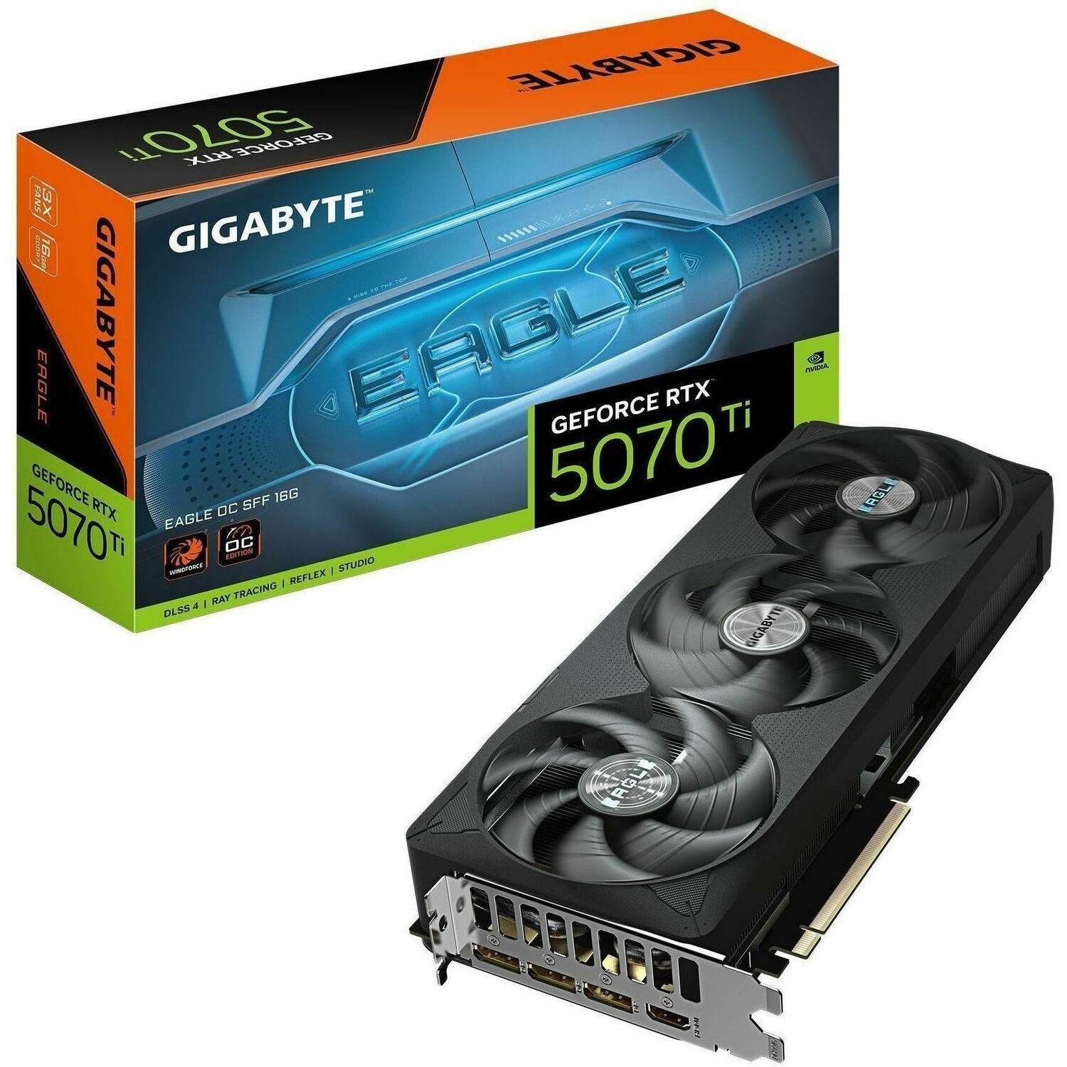 GIGABYTE NVIDIA GeForce RTX 5070 Ti Graphic Card - 16 GB GDDR7