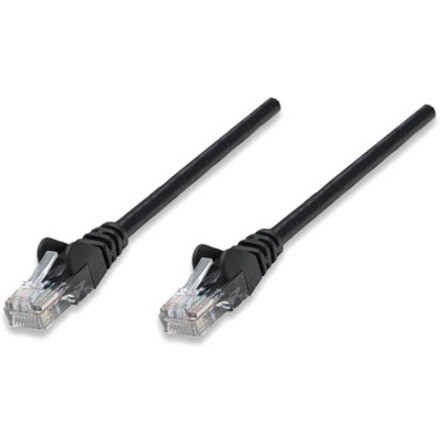 Intellinet Cat6 Patch Cable, Black, 25FT