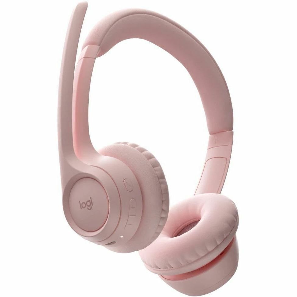 Logitech Zone 981-001413 Wireless Over-the-head, On-ear Stereo Headset - Rose