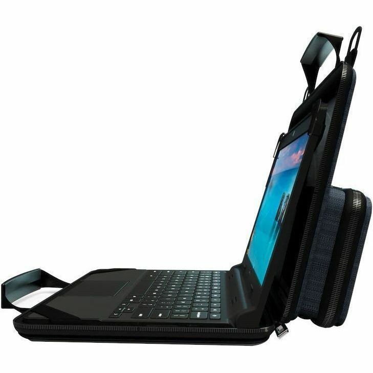 UZBL Always-On Carrying Case for 8.5" to 11.8" Chromebook - Deep Blue
