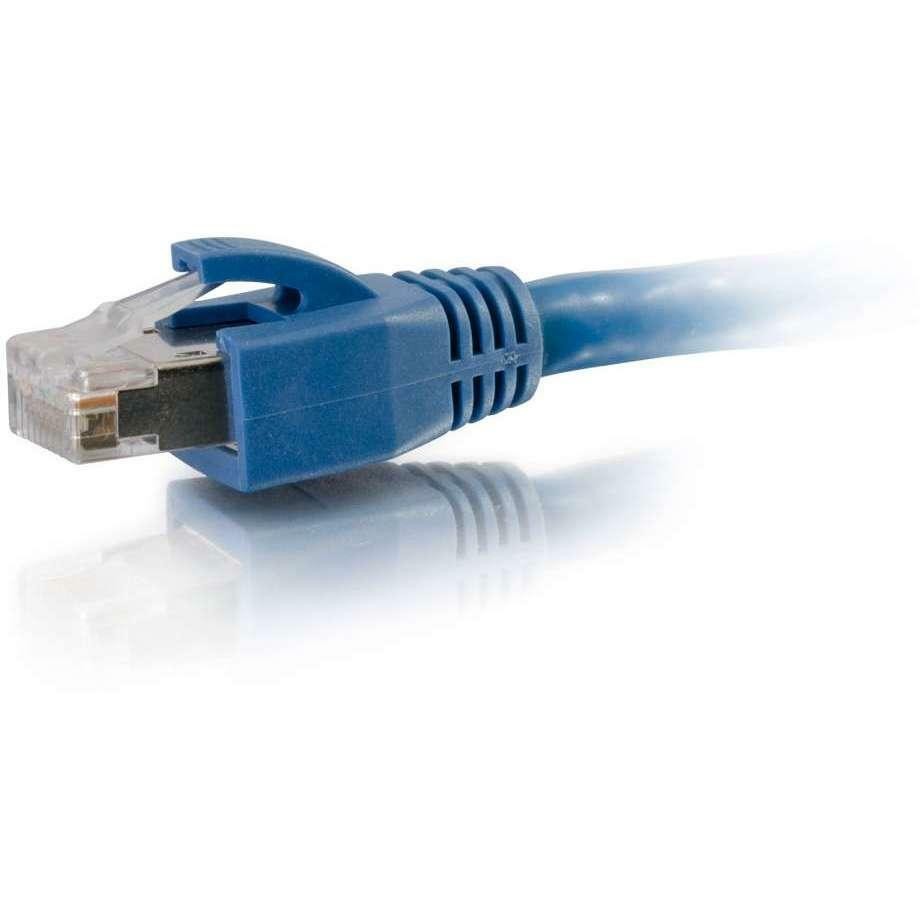 Cables To Go C2G Cat6 Snagless Solid Shielded Network Patch Cable - Blue, 200FT