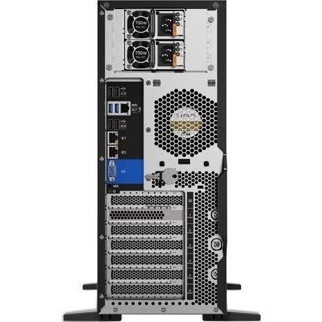 Lenovo ThinkSystem ST550 7X10A0ABAU 4U Tower Server - 1 Xeon Silver 4214 2.20 GHz - 16 GB RAM - 12Gb/s SAS, Serial ATA/600 Controller