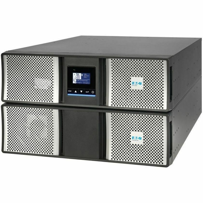Eaton 9PX G2 3000VA 3000W 208/120V Online Double-Conversion UPS - Hardwired Input/Output, Cybersecure Network Card, Extended Run, 6U Rack/Tower
