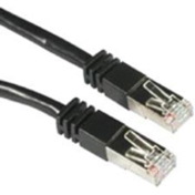 Cables To Go C2G Cat5e Patch Cable, Molded, Shielded, Black, 150FT