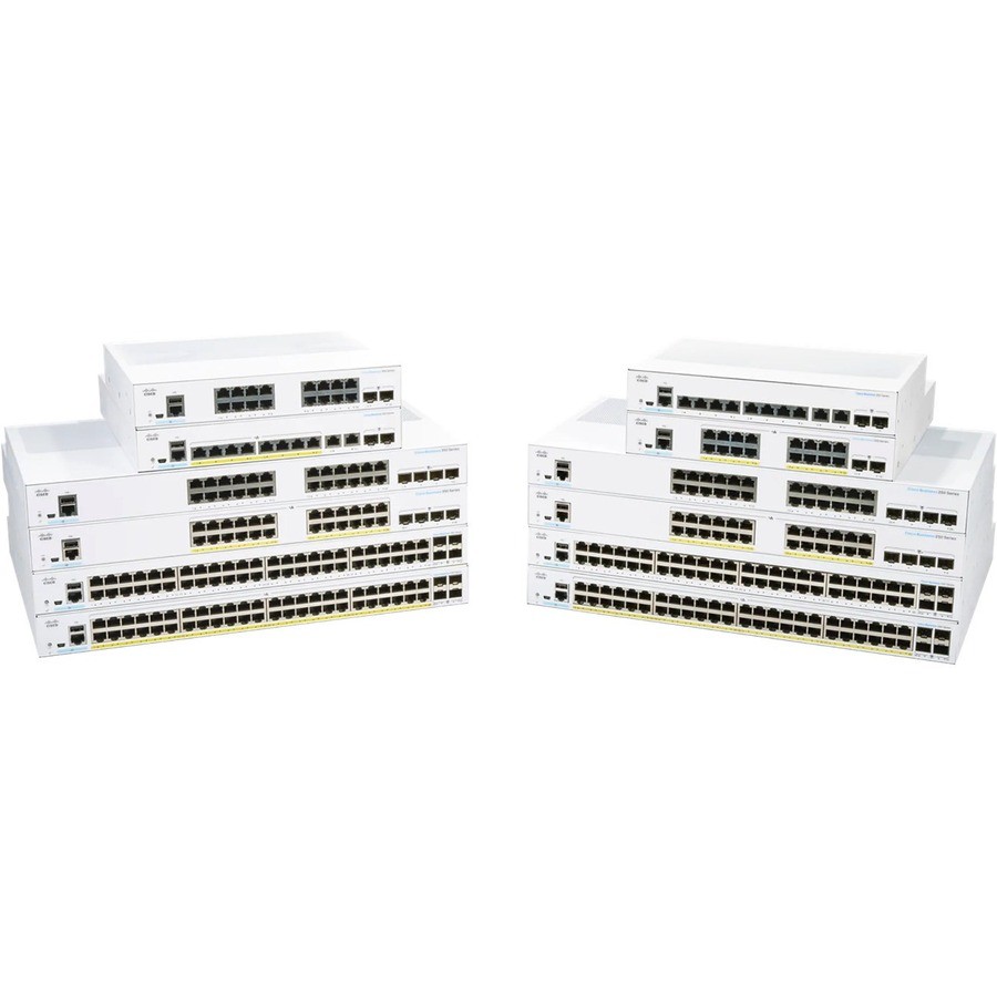 Cisco Business 250 CBS250-8PP-E-2G Ethernet Switch