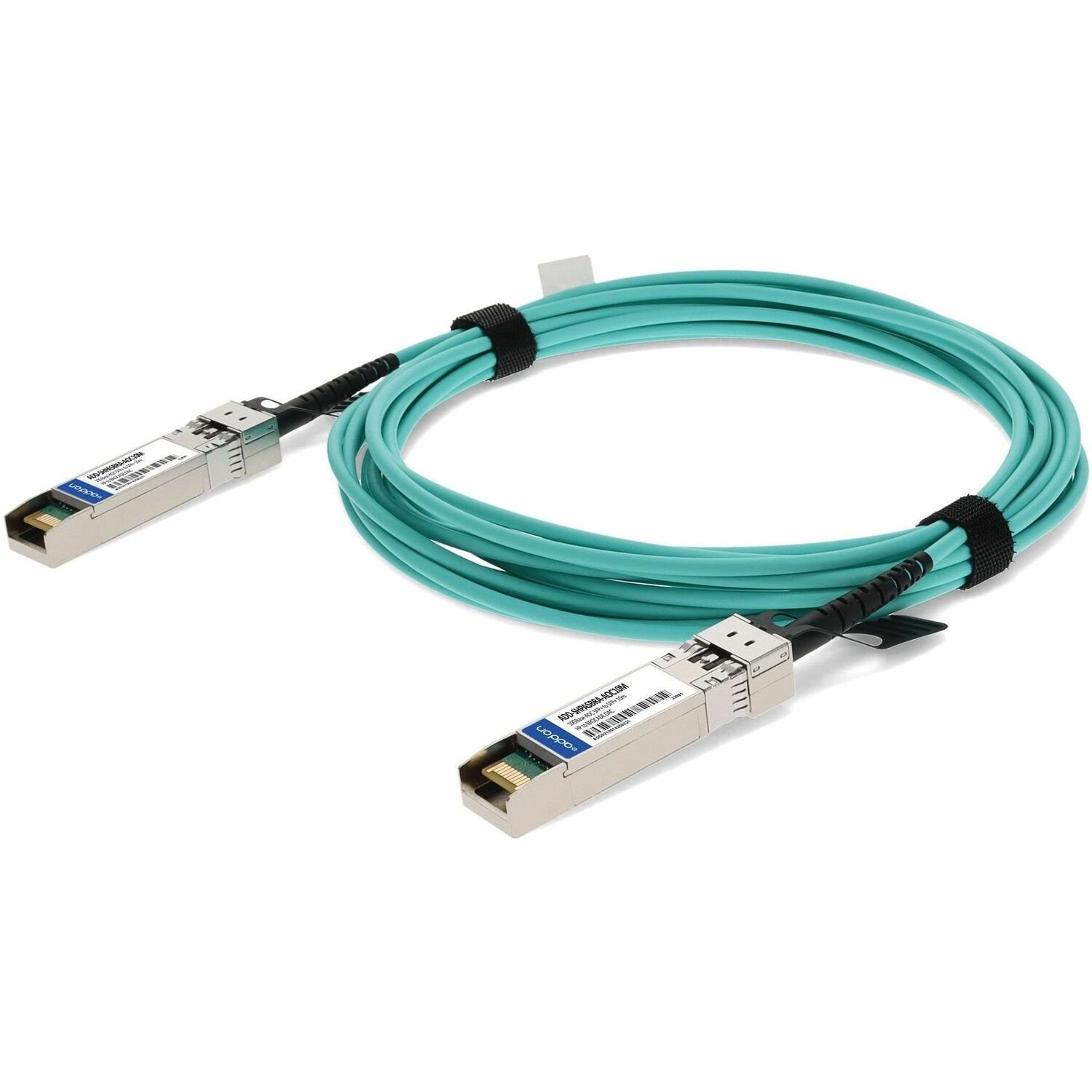 AddOn HP&reg; 455883-B21 to Brocade&reg; (Formerly) 10GE-SFPP-AOC-1001 Compatible TAA Compliant 10GBase-AOC SFP+ to SFP+ Active Optical Cable (850nm, MMF, 10m)