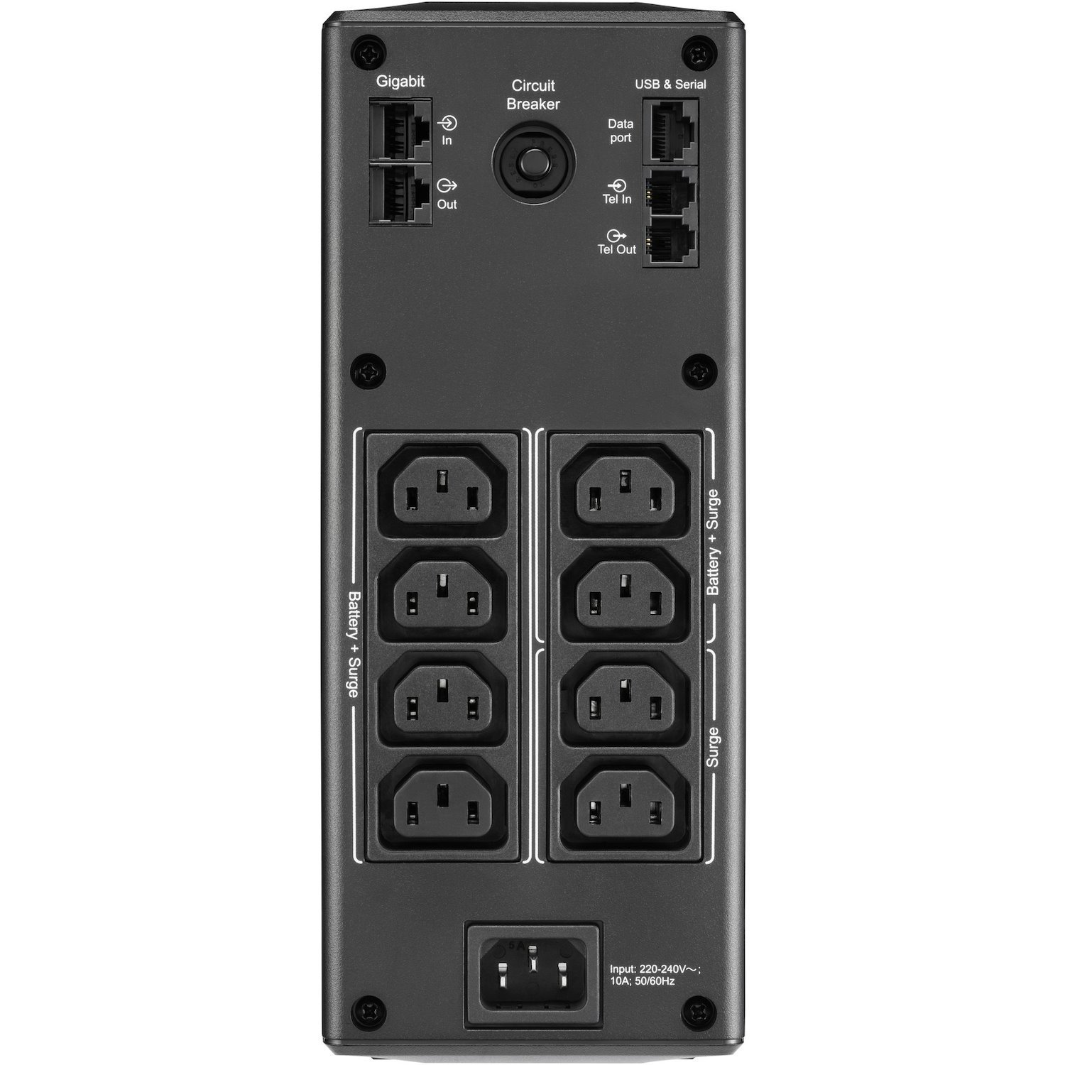 Schneider Electric Back-UPS Pro BR1600MI Line-interactive UPS - 1.60 kVA/960 W