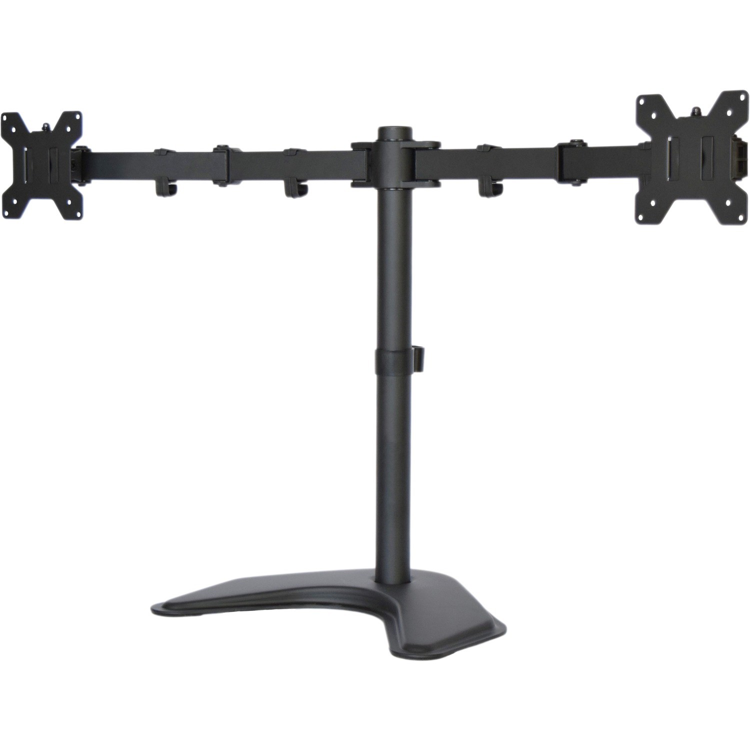 Vivo Dual LCD Monitor Desk Stand/Mount Free Standing Adjustable 2 Screens up to 24"