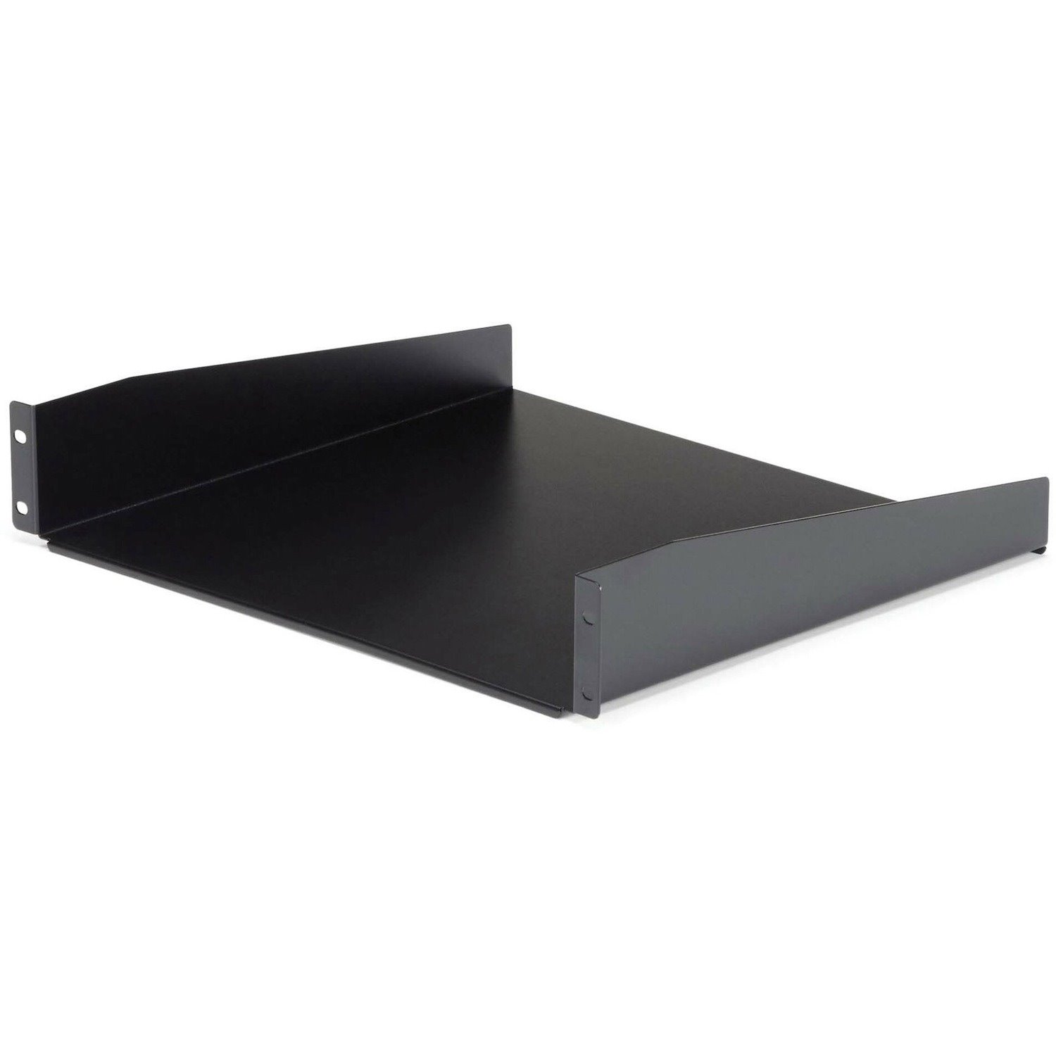 StarTech.com 2U Server Rack Cabinet Shelf - Fixed 16" Deep Cantilever Rackmount Tray for 19" Data/AV/Network Enclosure w/cage nuts, screws