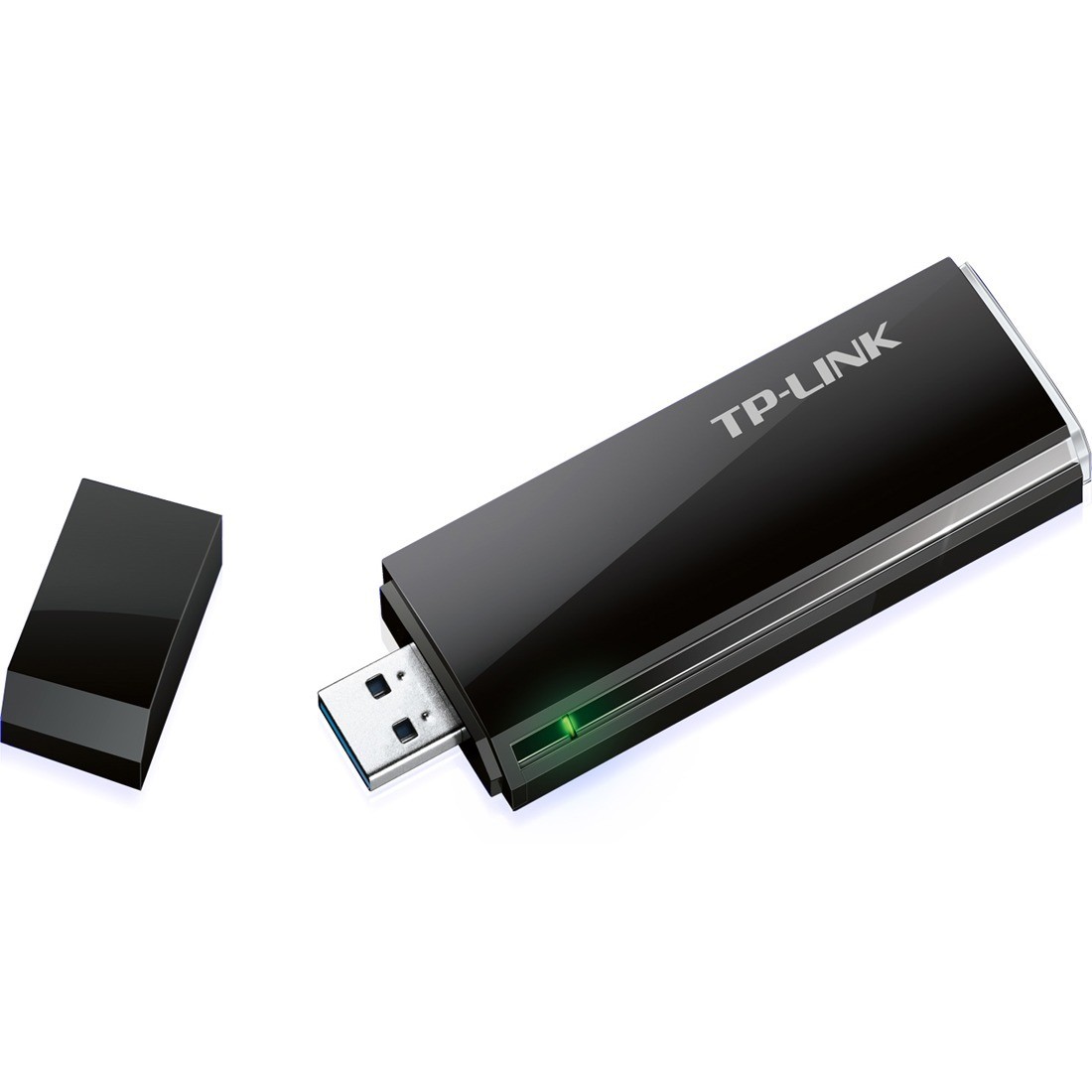 TP-Link Archer T4U IEEE 802.11 a/b/g/n/ac Dual Band Wi-Fi Adapter for Desktop Computer, Media Player, Notebook, Smart TV
