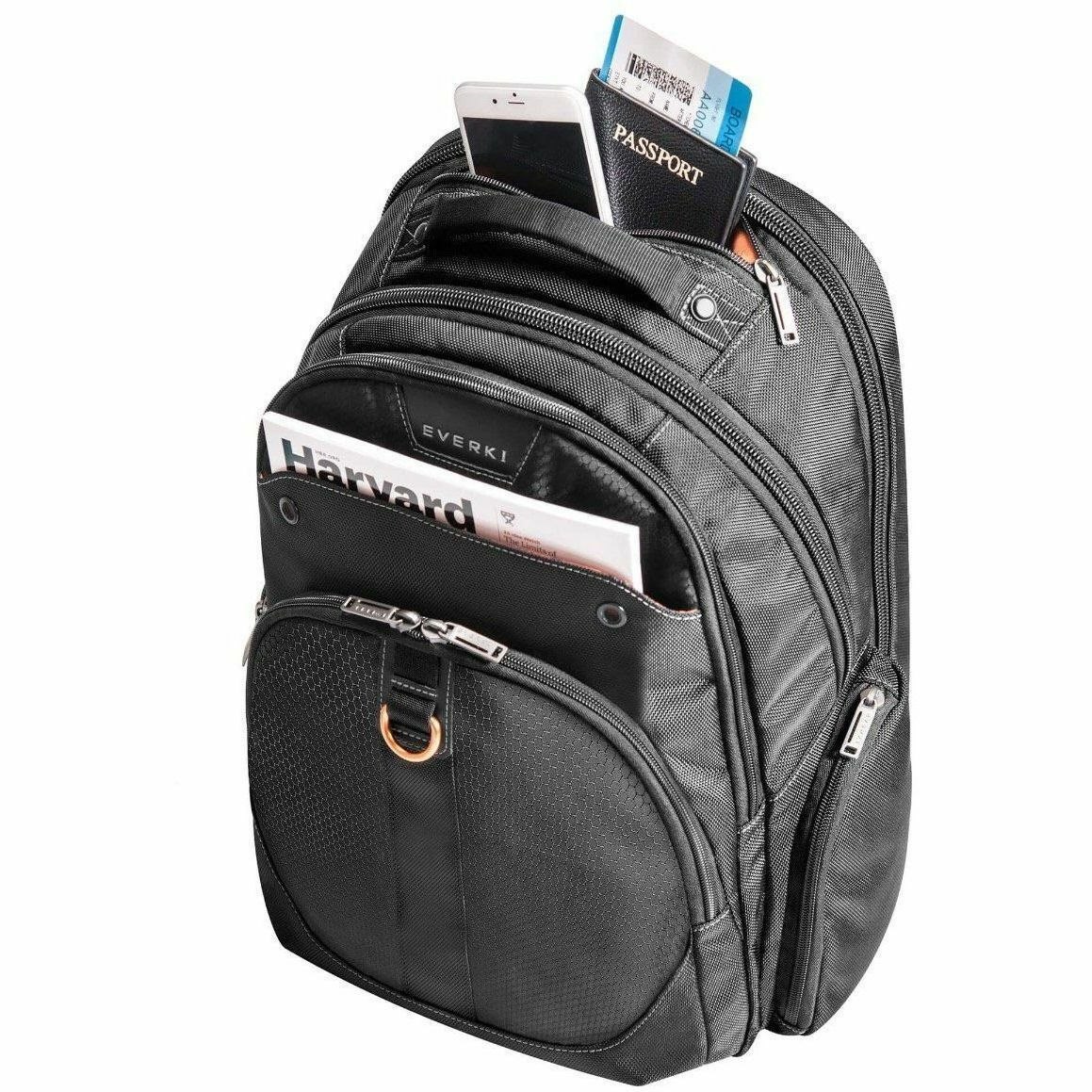 Everki Atlas EKP121S15 Carrying Case (Backpack) for 11" to 15.6" Notebook - Black