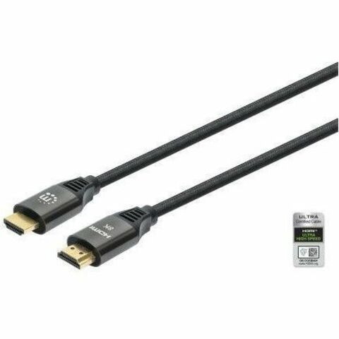 Manhattan 8K@60Hz Certified Ultra High Speed Hdmi M/M Cable With Ethernet, 2M