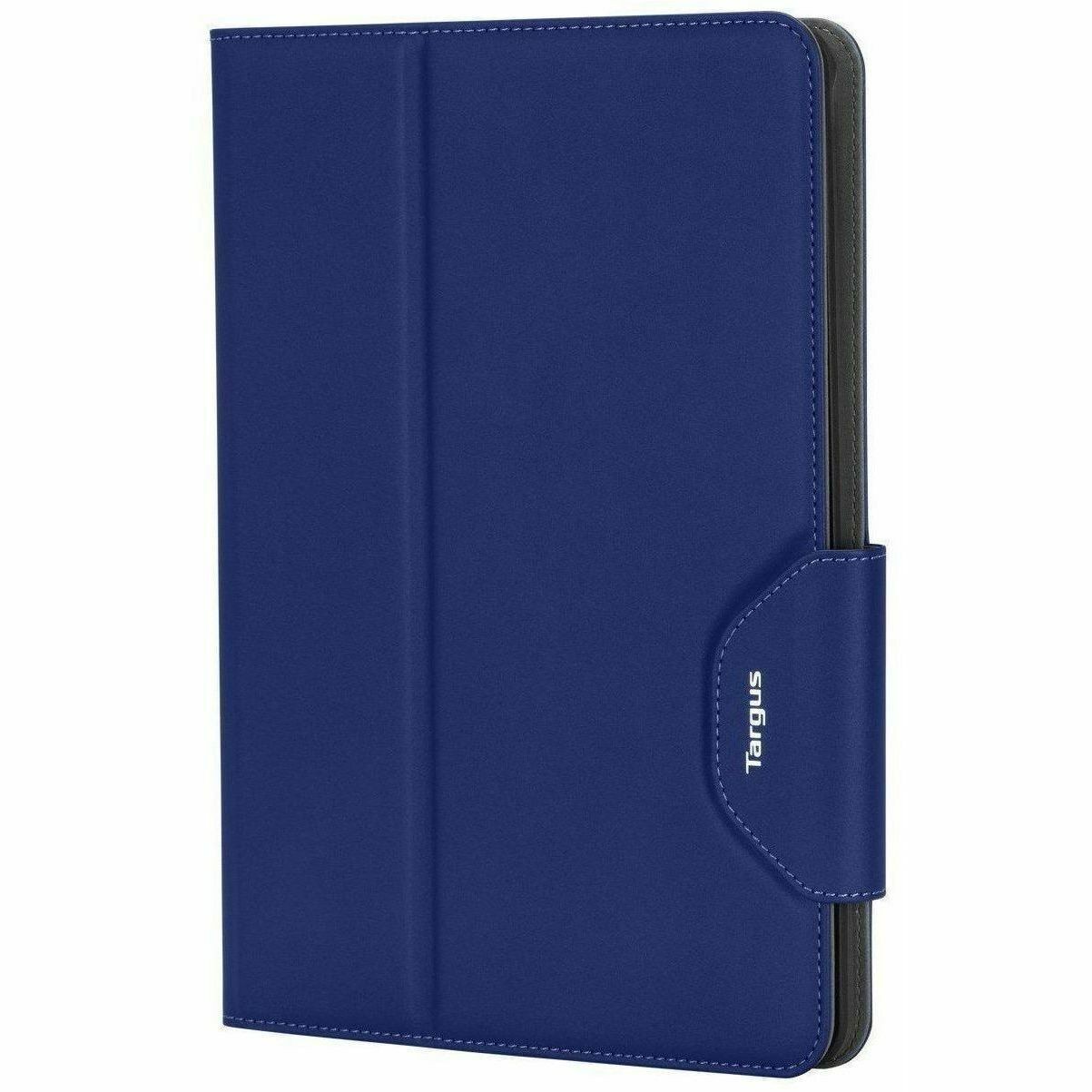 Targus VersaVu Classic THZ85502GL Carrying Case for 10.2" to 10.5" Apple iPad (7th Generation), iPad Air, iPad Pro, iPad (8th Generation), iPad (9th Generation) Tablet - Blue