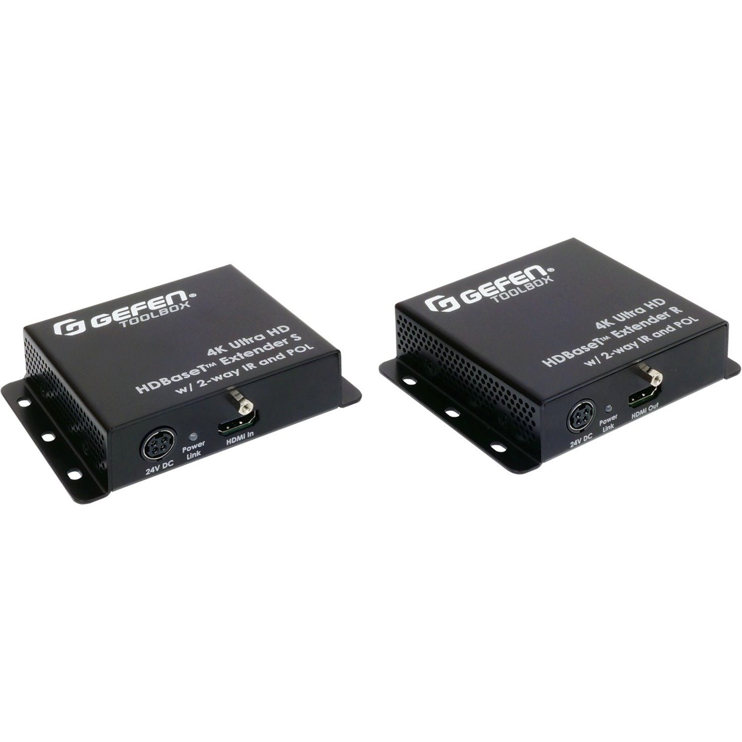 Gefen 4K Ultra HD HDBaseT Extender, 130ft/40m HDMI & Bi-Directional IR, 12-bit Deep Color, HDR, Dolby Atmos, HDCP 2.2, 7.1 LPCM