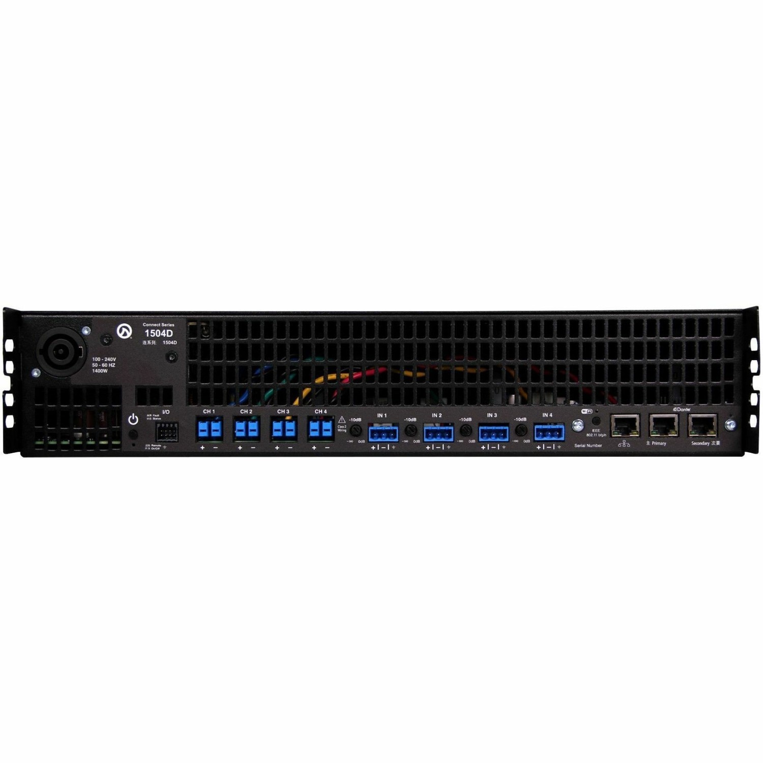 LEA Professional Connect CONNECT 1504D-G Amplifier - 6000 W RMS - 4 Channel