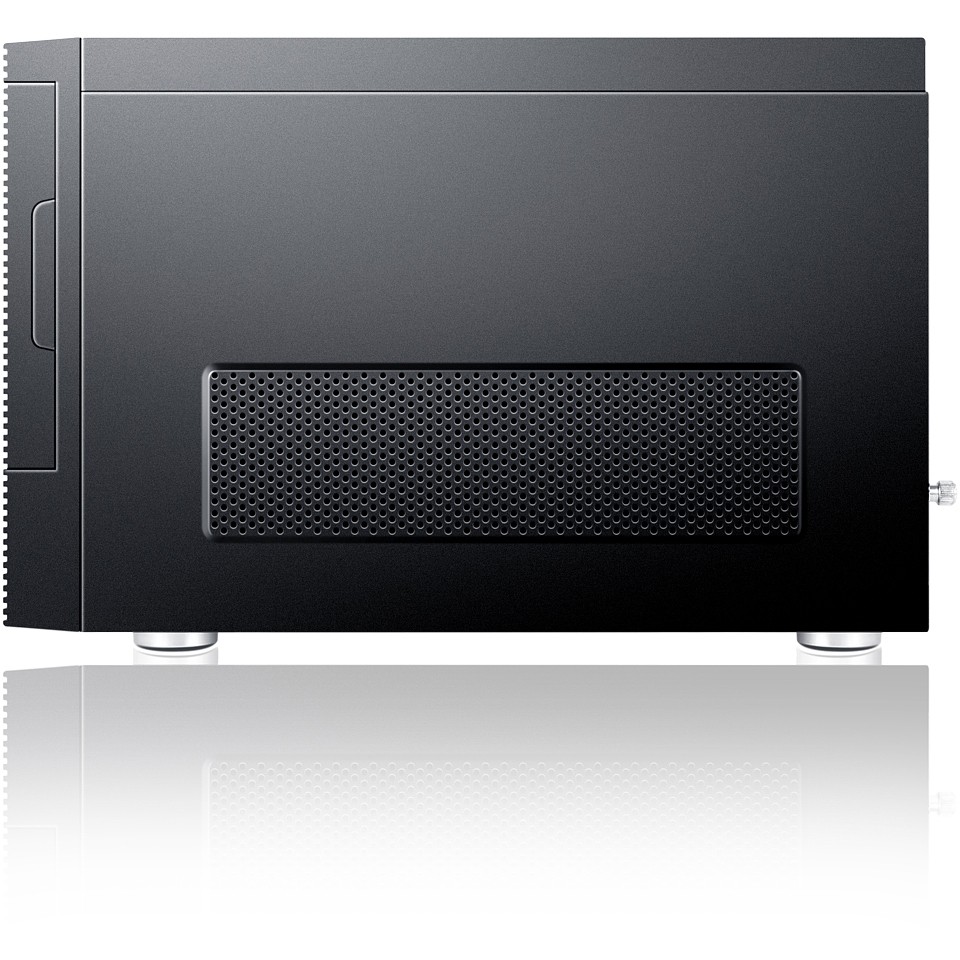 Sans Digital AccuNAS AN4L+ - 64bit 4 Bay NAS + iSCSI with Intel ATOM Dual Core CPU (Black)