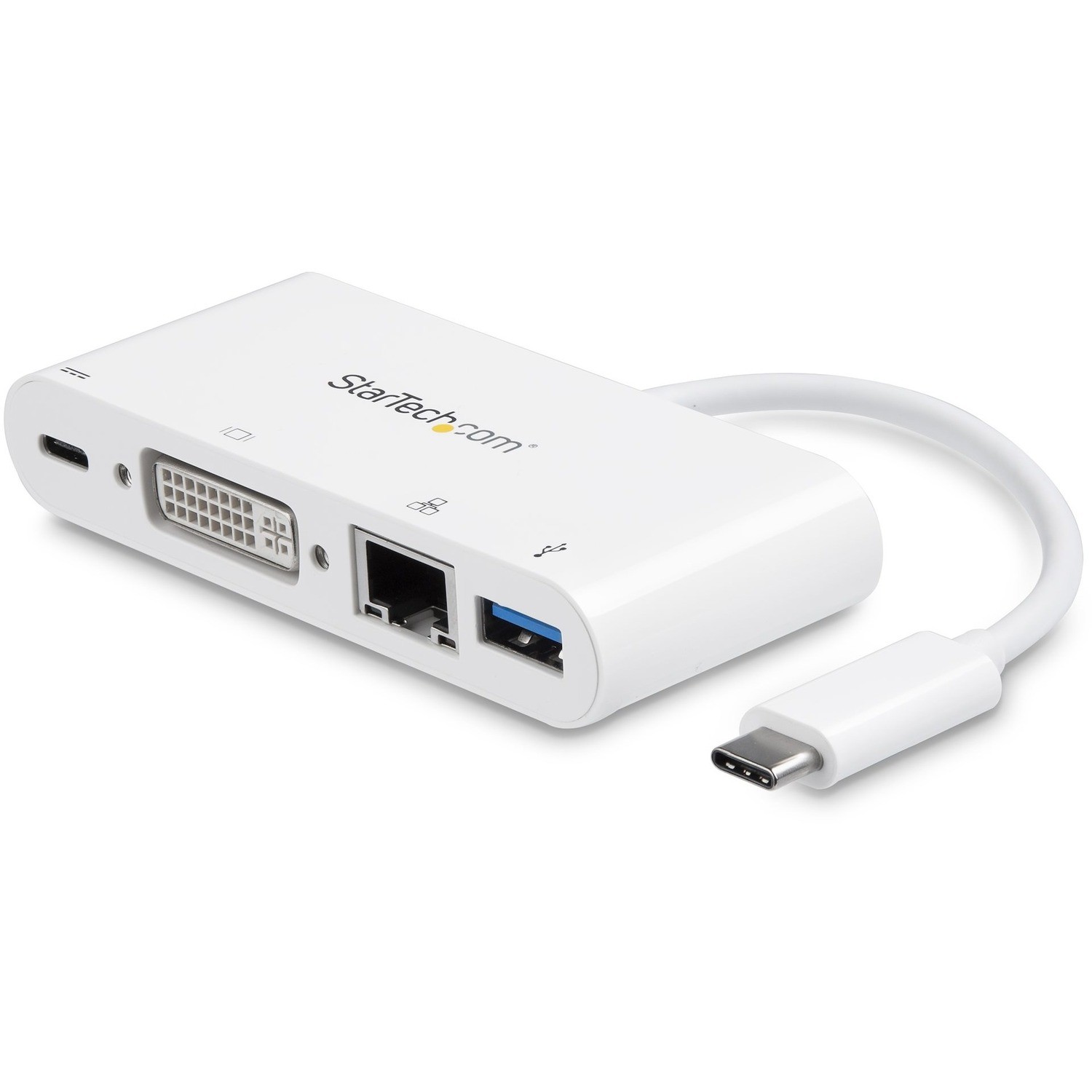 StarTech.com USB Type C Docking Station for Notebook - 60 W - White