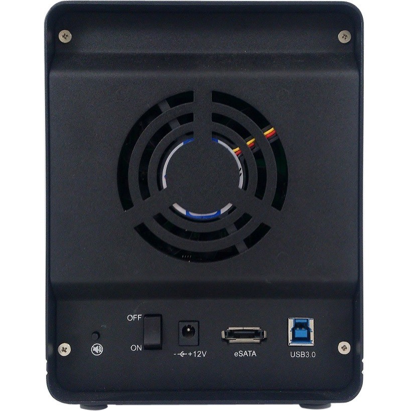 Buslink CipherShield 256-bit AES USB 3.0/eSATA 4-bay RAID Encrypted External Hard Drive