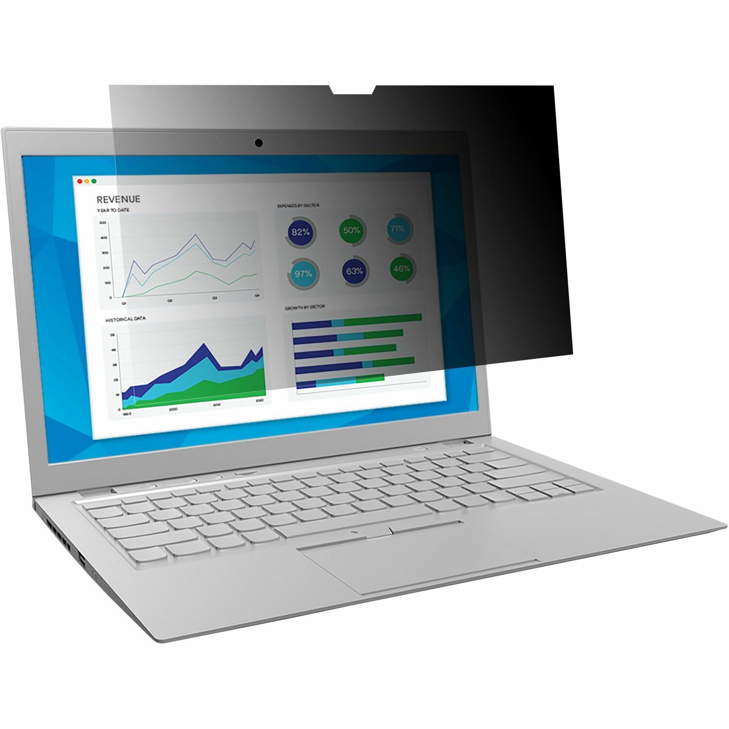3M&trade; Touch Privacy Filter for Microsoft&reg; Surface&reg; Pro X 13in, 3:2, PFTMS004