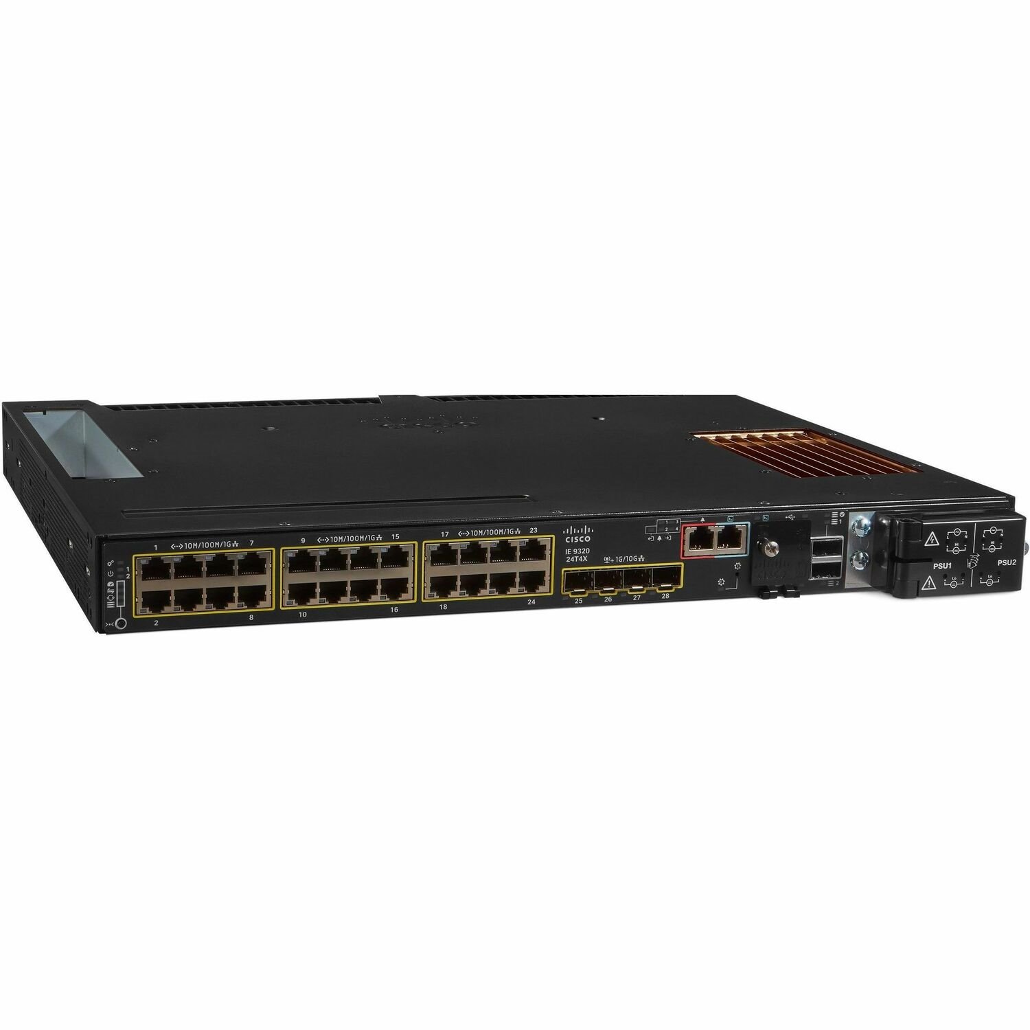 Cisco Catalyst IE9300 IE-9320-24T4X 24 Ports Manageable Ethernet Switch - Gigabit Ethernet, 10 Gigabit Ethernet - 10/100/1000Base-T, 10GBase-X