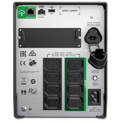APC by Schneider Electric Smart-UPS Line-interactive UPS - 1.50 kVA/1 kW