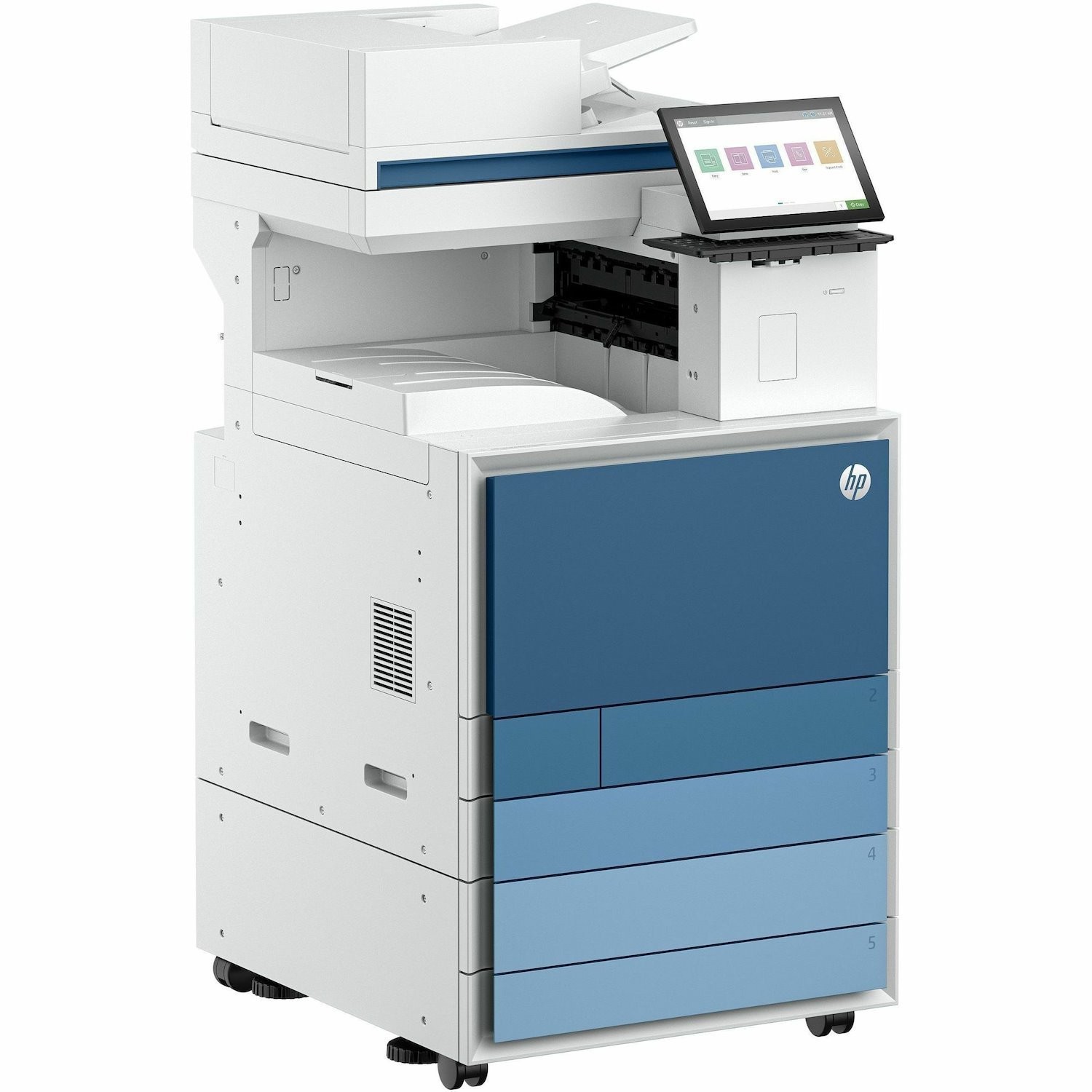 HP LaserJet Enterprise 8801z Wired Laser Multifunction Printer - Color