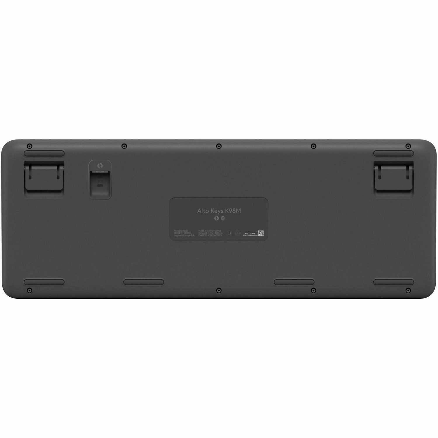 Logitech Alto Keys K98M Wireless Mechanical Keyboard, Customizable Keyboard with Vibration Absorbing Gasket, Backlit Keys, Graphite