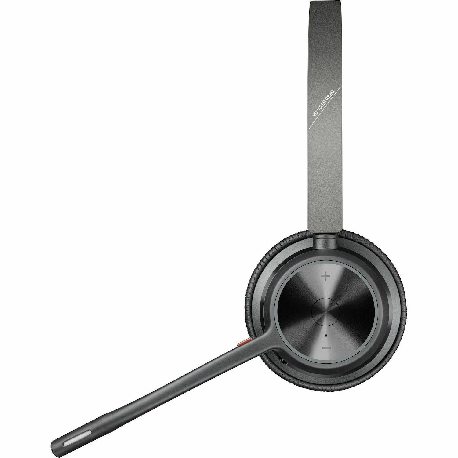 Poly Voyager 4300 UC 4320 Wired/Wireless Over-the-head, On-ear Stereo Headset - Black
