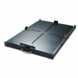 APC by Schneider Electric &acirc;&euro;?AR8128BLK 1U Rack-mountable Rack Shelf - 482.60 mm Rack Width - Black