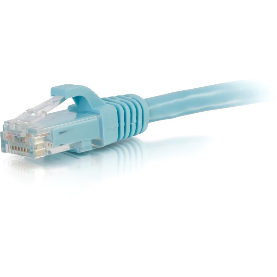 Cables To Go C2G Cat6a Snagless Unshielded (Utp) Network Patch Cable - Aqua, 7FT