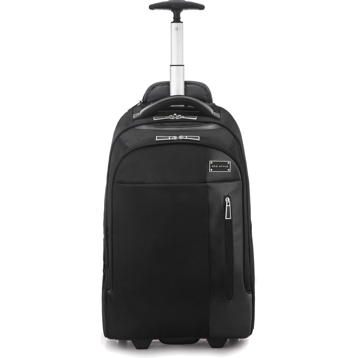 ECO STYLE Tech Exec Carrying Case (Rolling Backpack) for 17.3" Notebook - Black