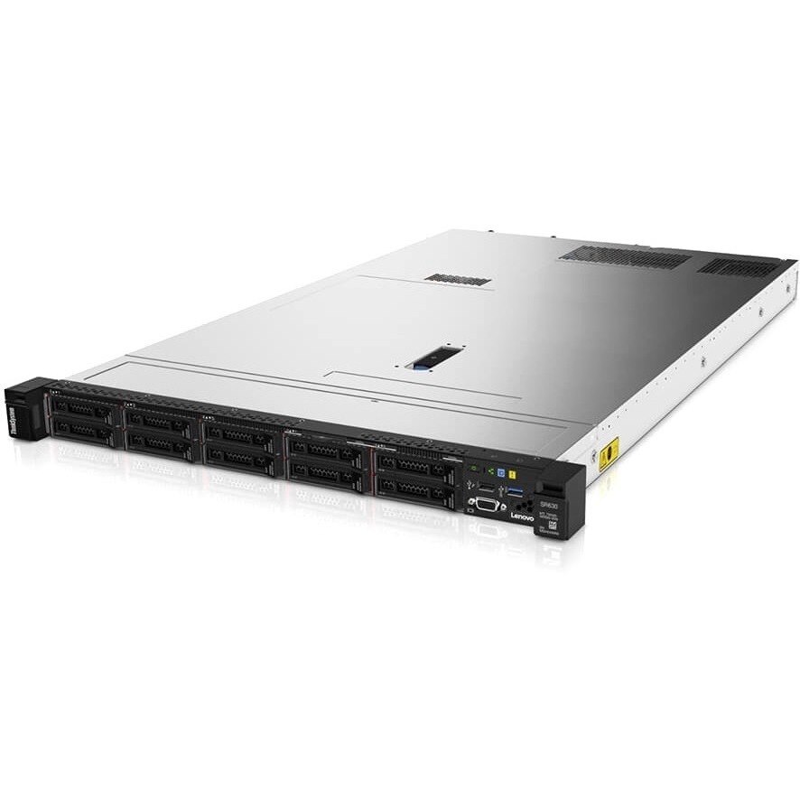 Lenovo ThinkSystem SR630 V3 7D73A040AU 1U Rack Server - 1 Xeon Silver 4509Y 2.60 GHz - 16 GB RAM - 12Gb/s SAS Controller