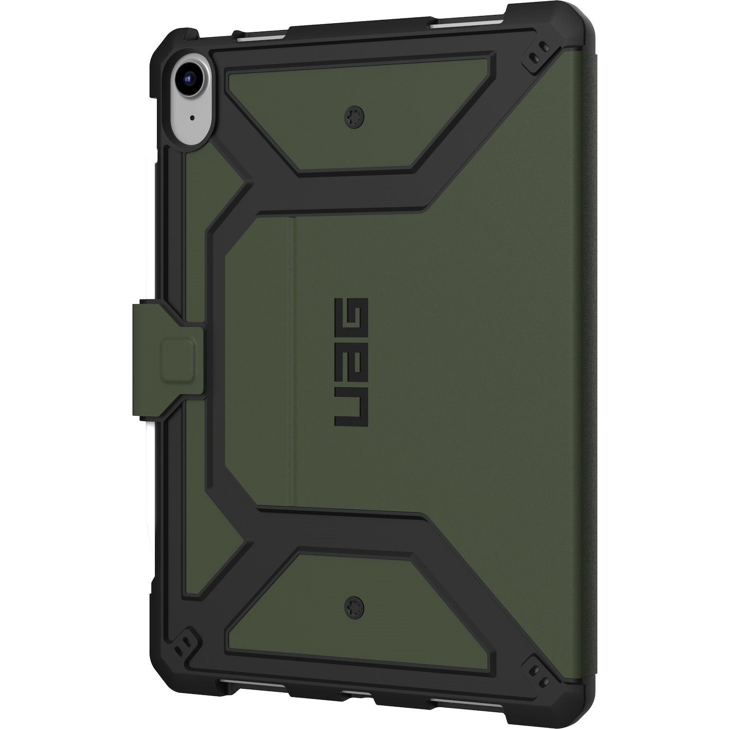 Urban Armor Gear Metropolis SE Rugged Carrying Case (Folio) for 10.9" Apple iPad (11th Generation), iPad (10th Generation), iPad (2022) Tablet - Olive
