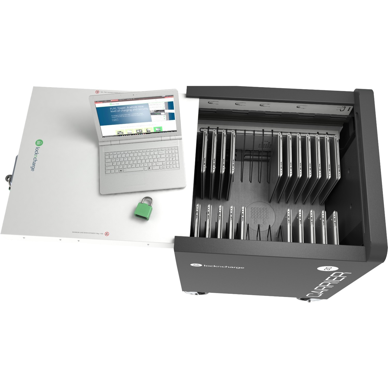 LocknCharge Carrier 30 Charging Cart